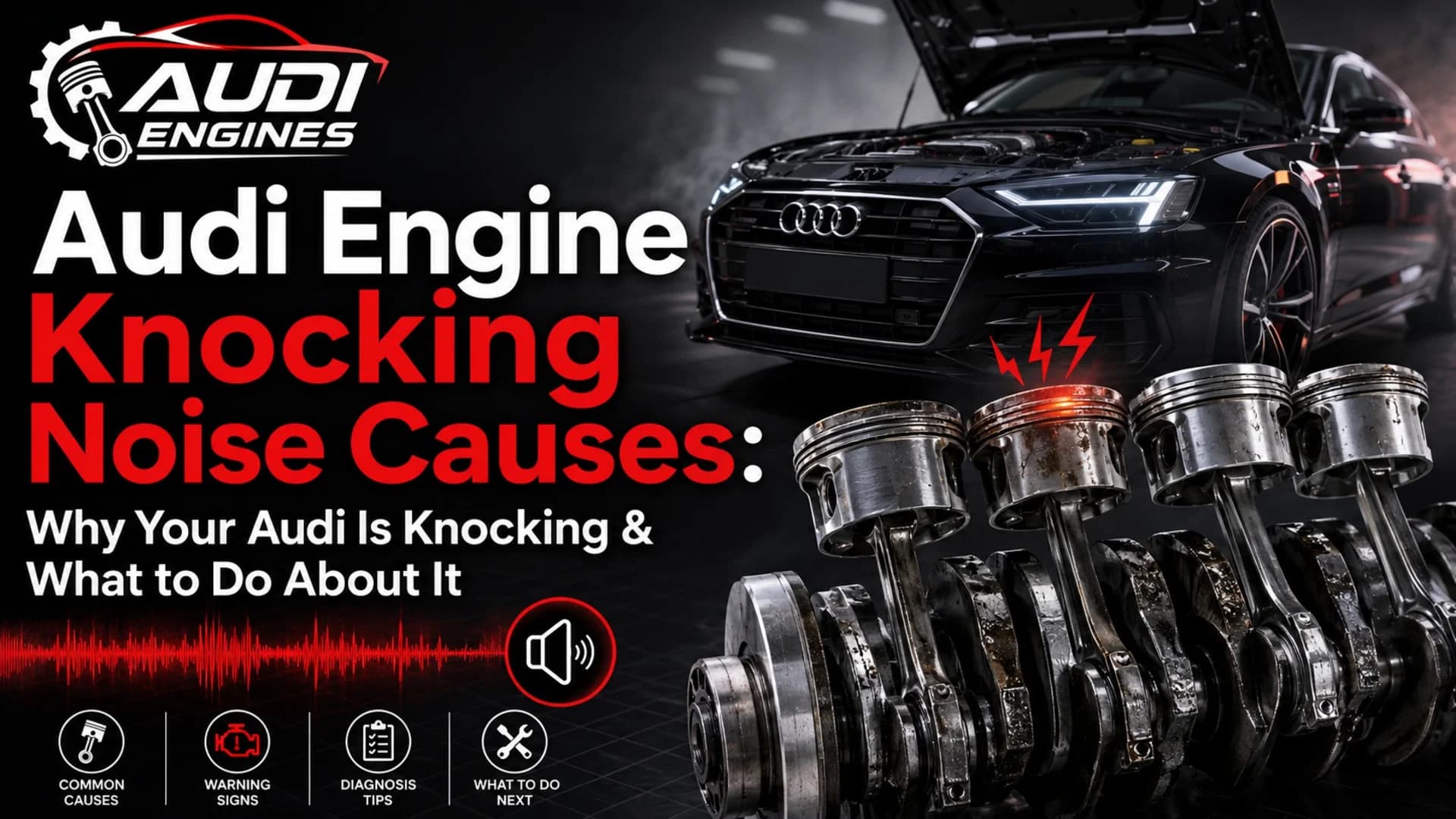 Audi Engine Knocking Noise Causes: Why Your Audi Is Knocking & What to Do About It