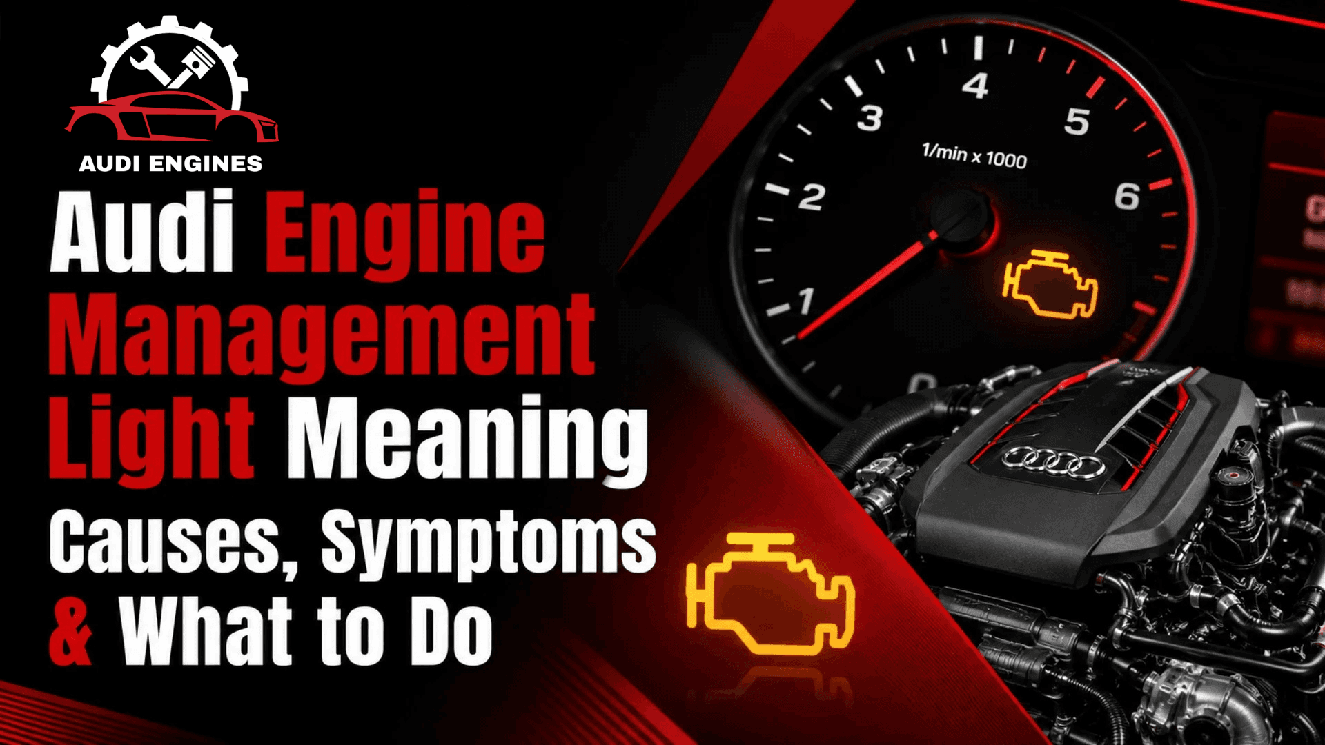 Audi Engine Management Light Meaning Causes, Symptoms & What to Do