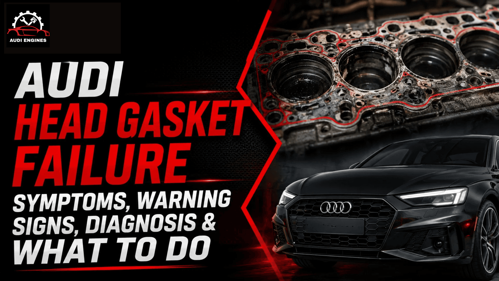 Audi Head Gasket Failure Symptoms, Warning Signs, Diagnosis & What to Do
