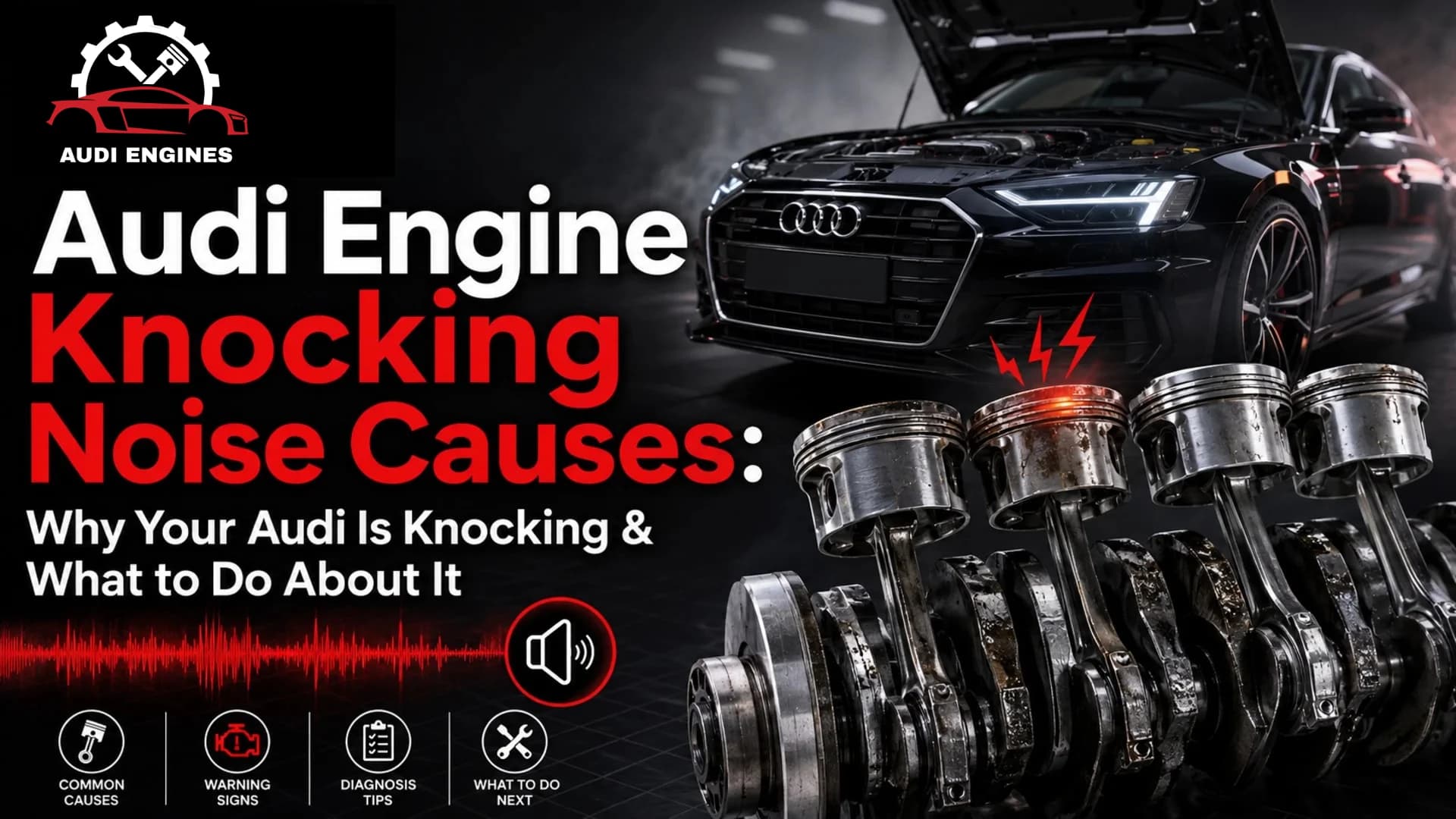 Audi Engine Knocking Noise Causes: Why Your Audi Is Knocking & What to Do About It