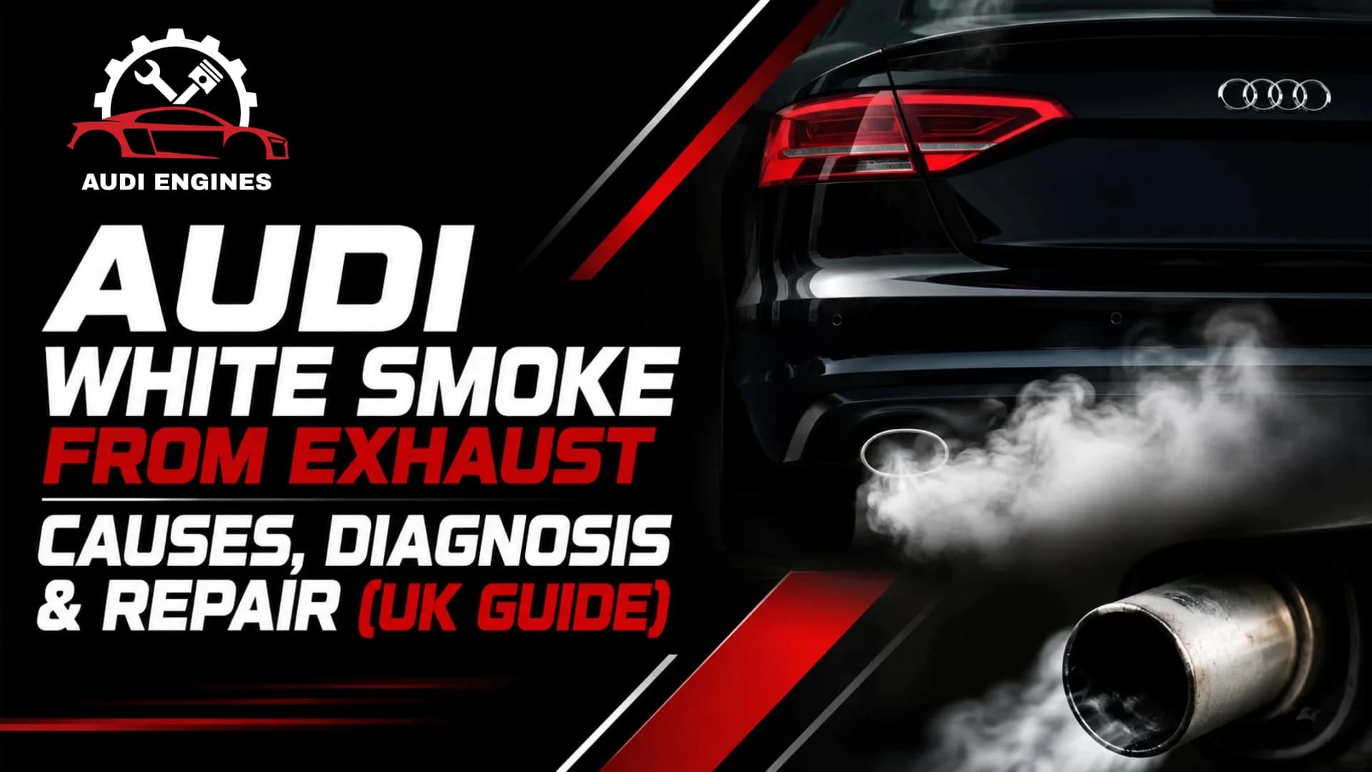 Audi White Smoke From Exhaust Causes, Diagnosis & Repair (UK Guide)