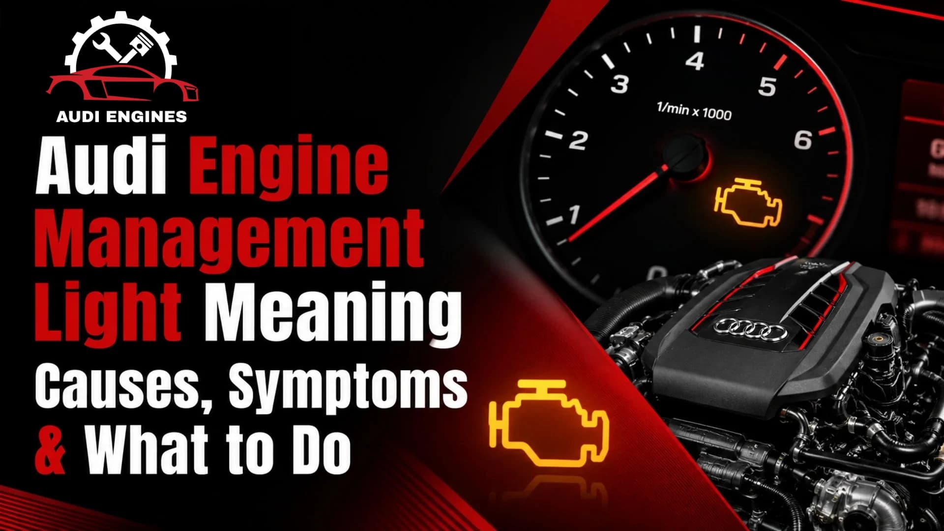 Audi Engine Management Light Meaning Causes, Symptoms & What to Do