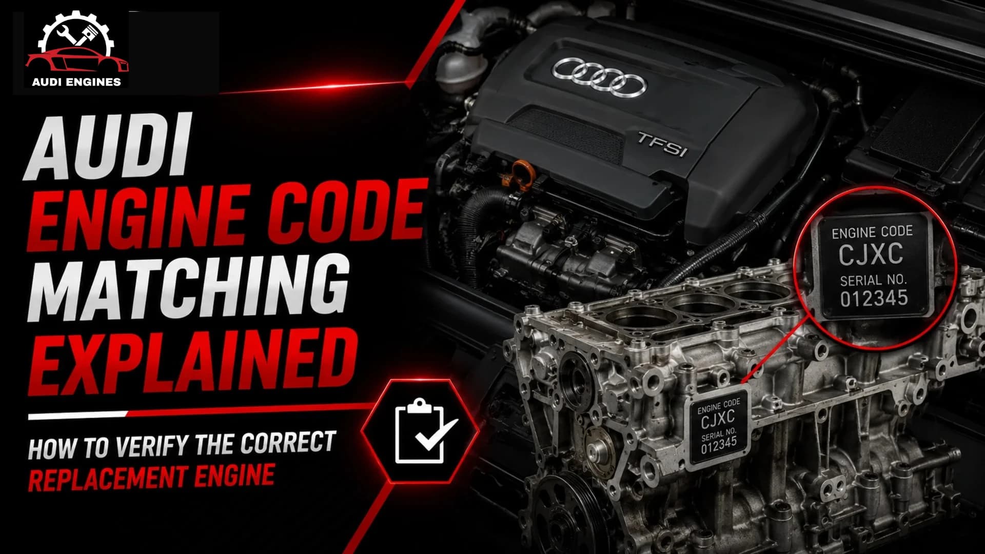 Audi Engine Code Matching Explained: Full Guide