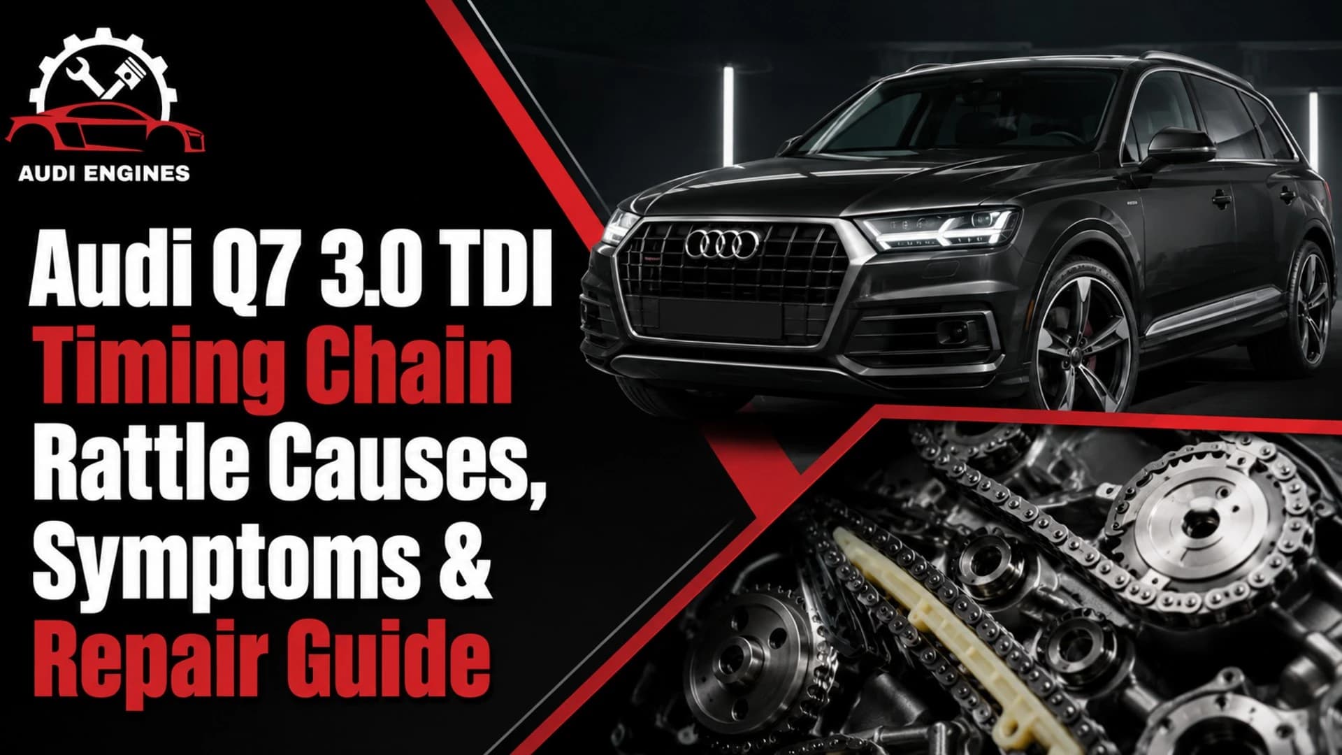 Audi Q7 3.0 TDI Timing Chain Rattle Causes, Symptoms & Repair Guide