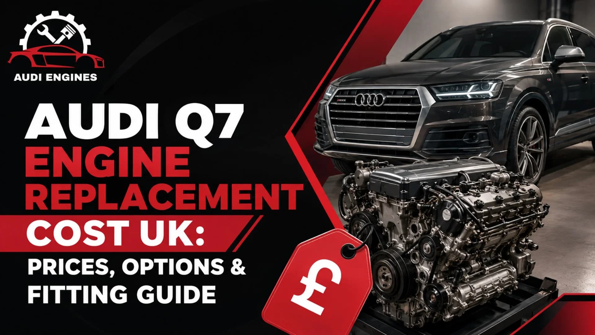Audi Q7 Engine Replacement Cost UK: Prices, Options & Fitting Guide