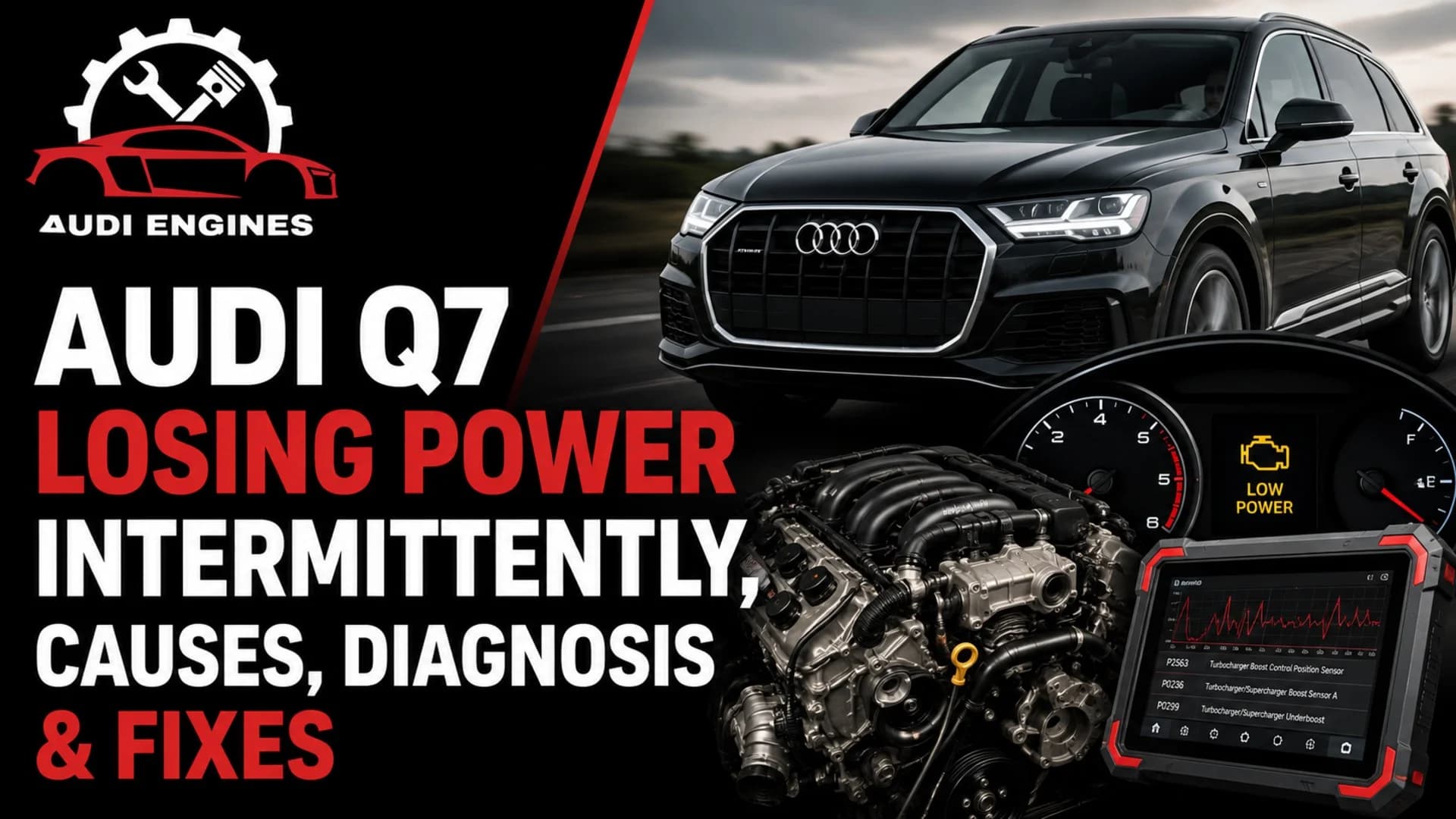 Audi Q7 Losing Power Intermittently, Causes, Diagnosis & Fixes