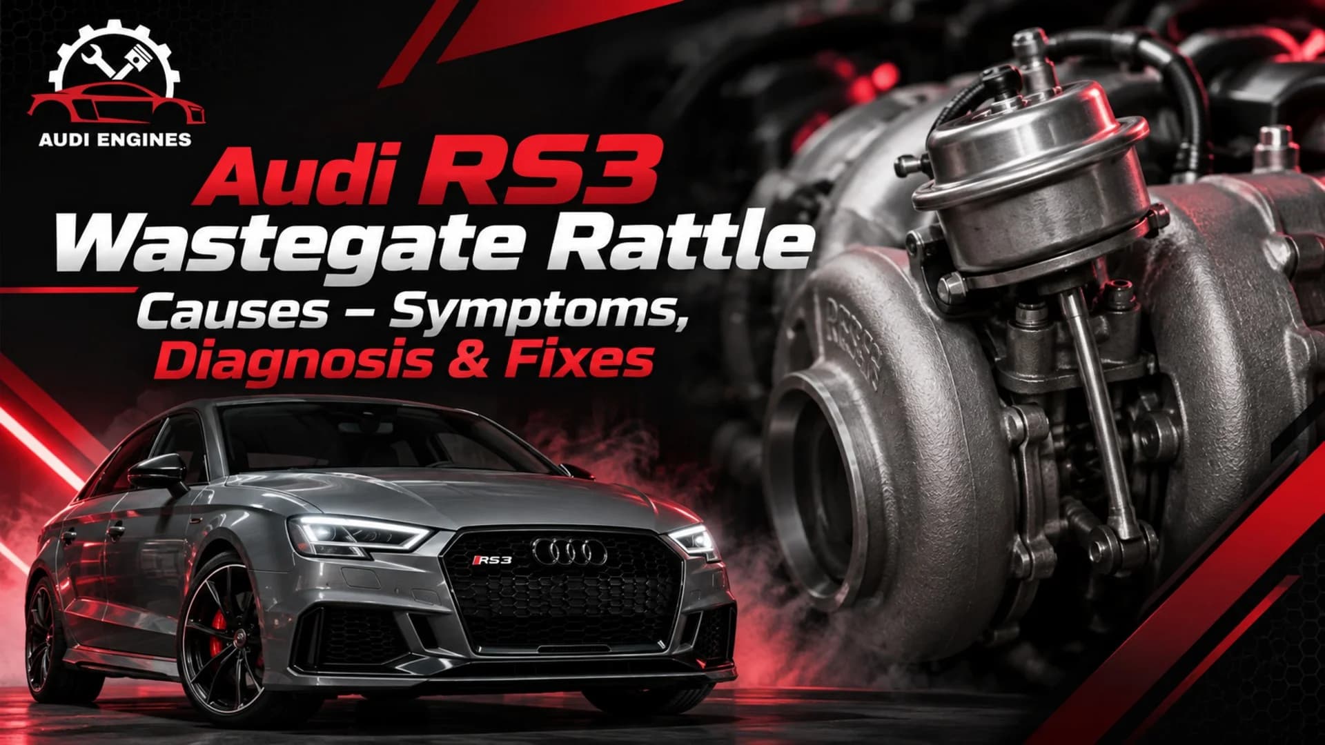 Audi RS3 Wastegate Rattle Causes – Symptoms, Diagnosis & Fixes