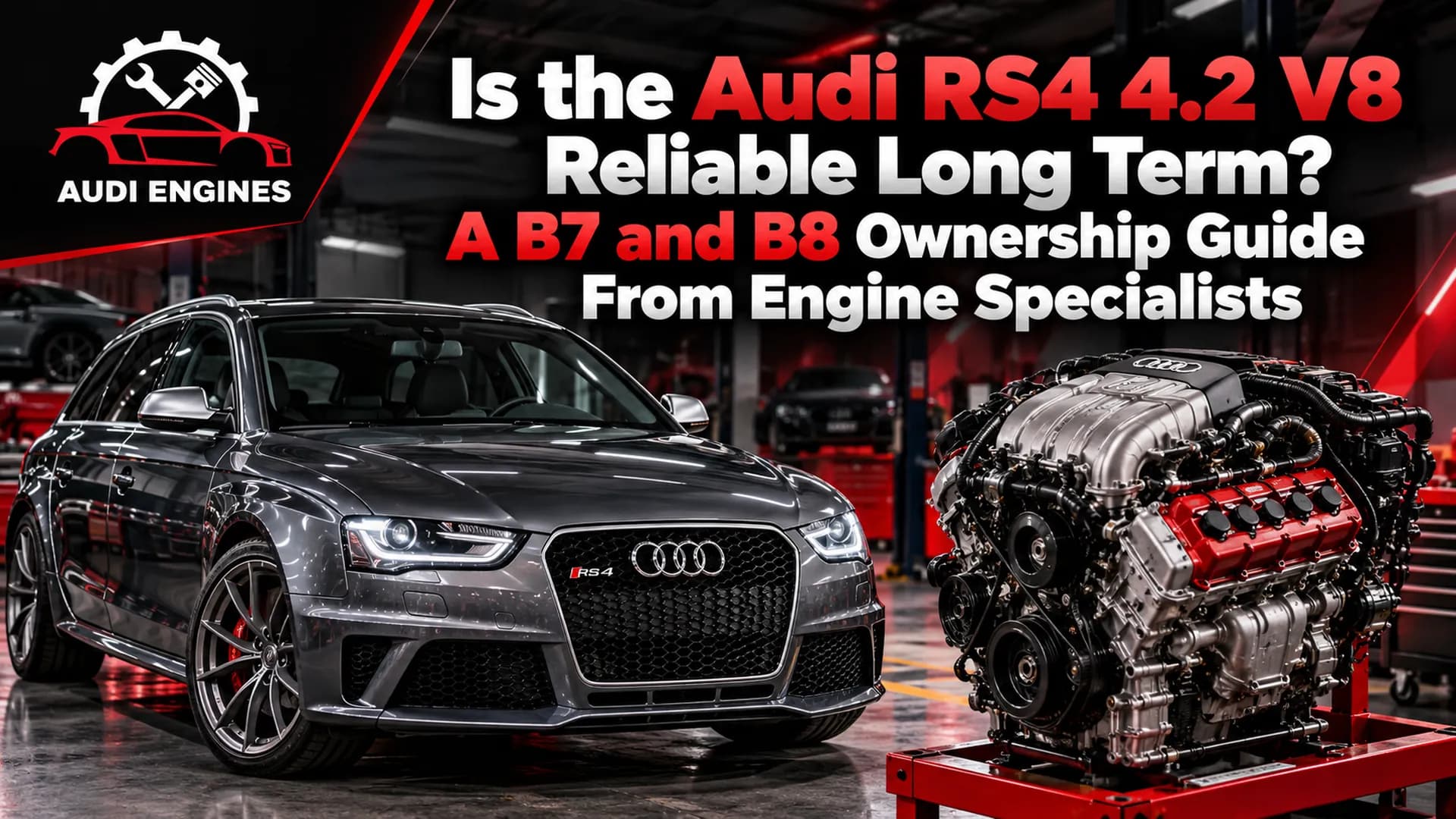 Is the Audi RS4 4.2 V8 Reliable Long Term? A B7 and B8 Ownership Guide From Engine Specialists