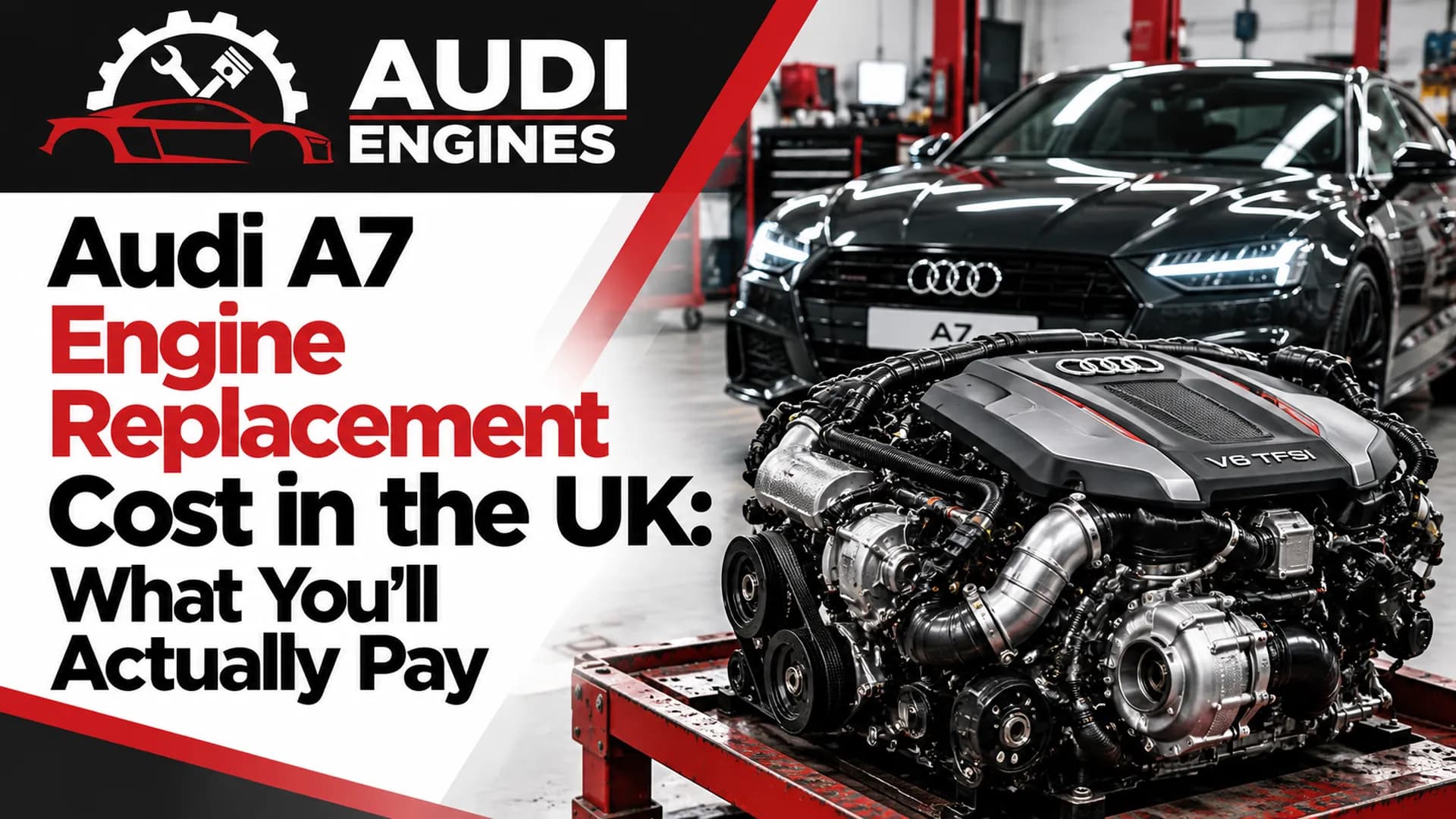 Audi A7 Engine Replacement Cost in the UK: What You'll Actually Pay