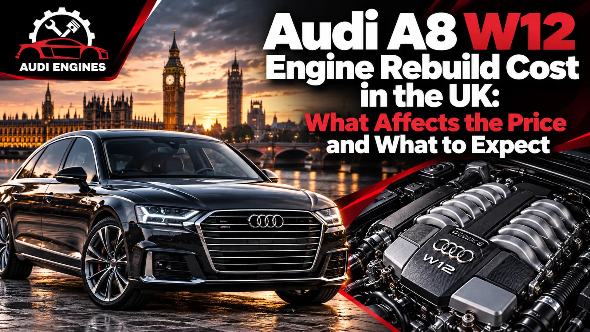 Audi A8 W12 Engine Rebuild Cost in the UK: What Affects the Price and What to Expect