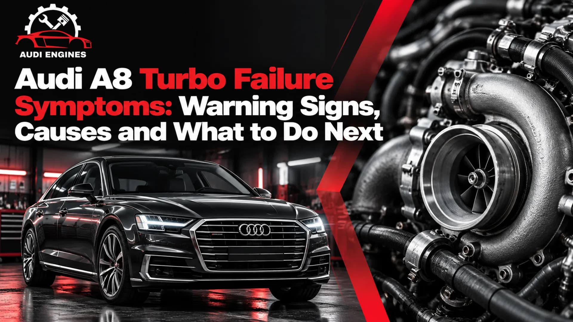 Audi A8 Turbo Failure Symptoms: Warning Signs, Causes and What to Do Next