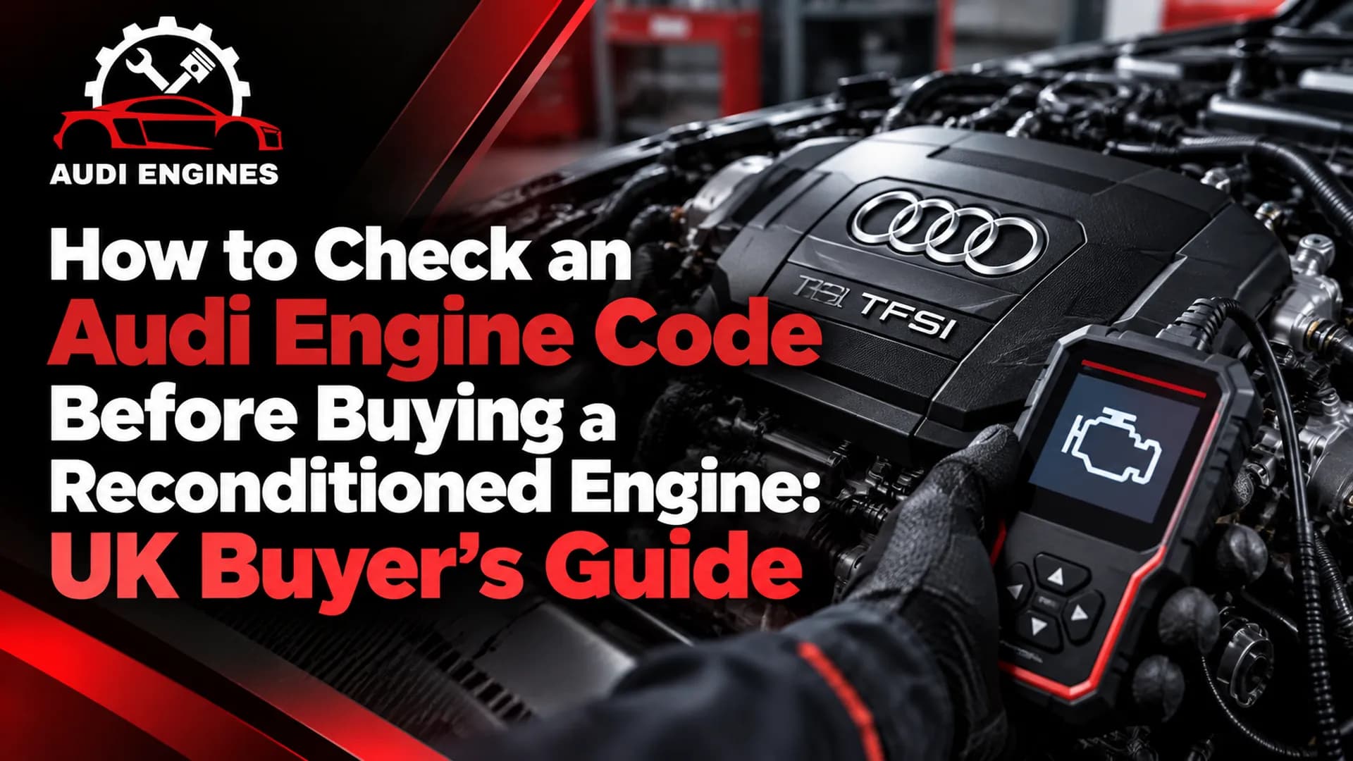 How to Check an Audi Engine Code Before Buying a Reconditioned Engine: UK Buyer's Guide