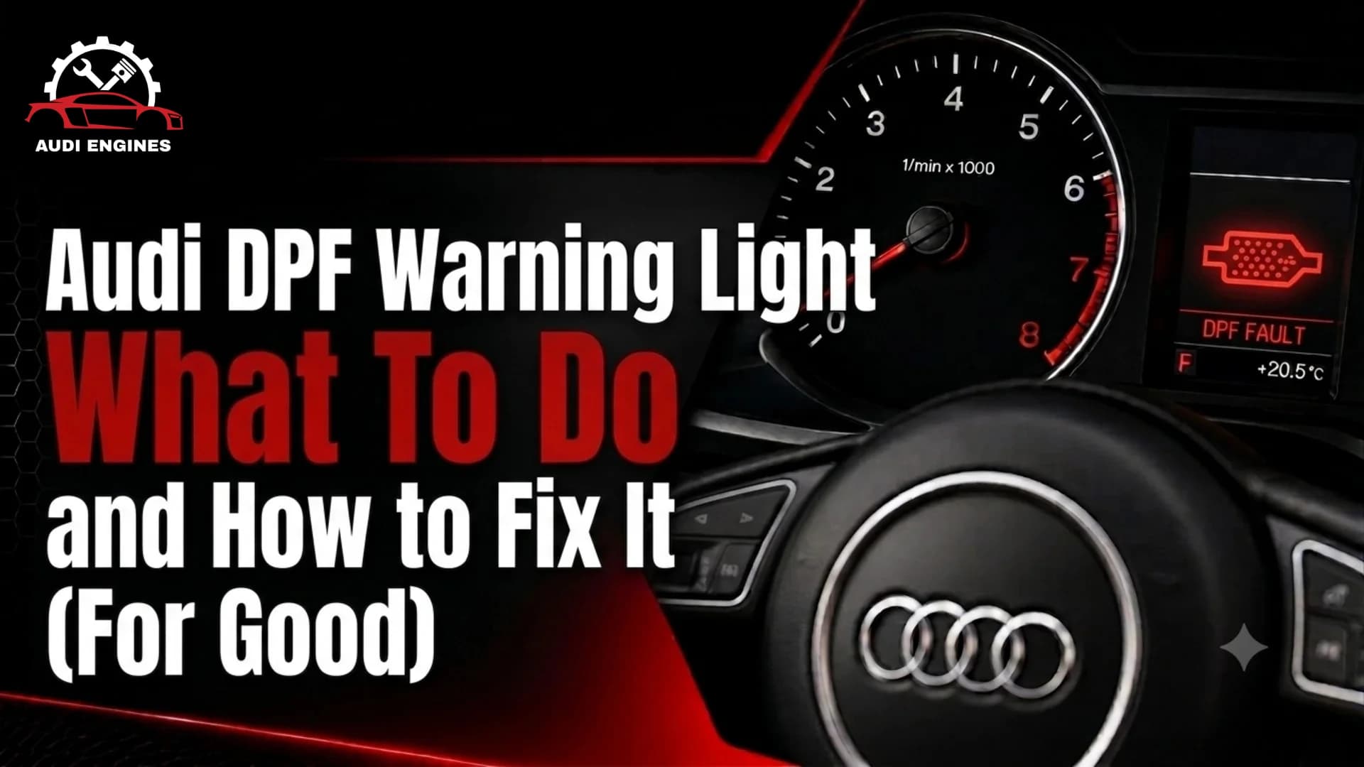 Audi DPF Warning Light What To Do and How to Fix It (For Good)