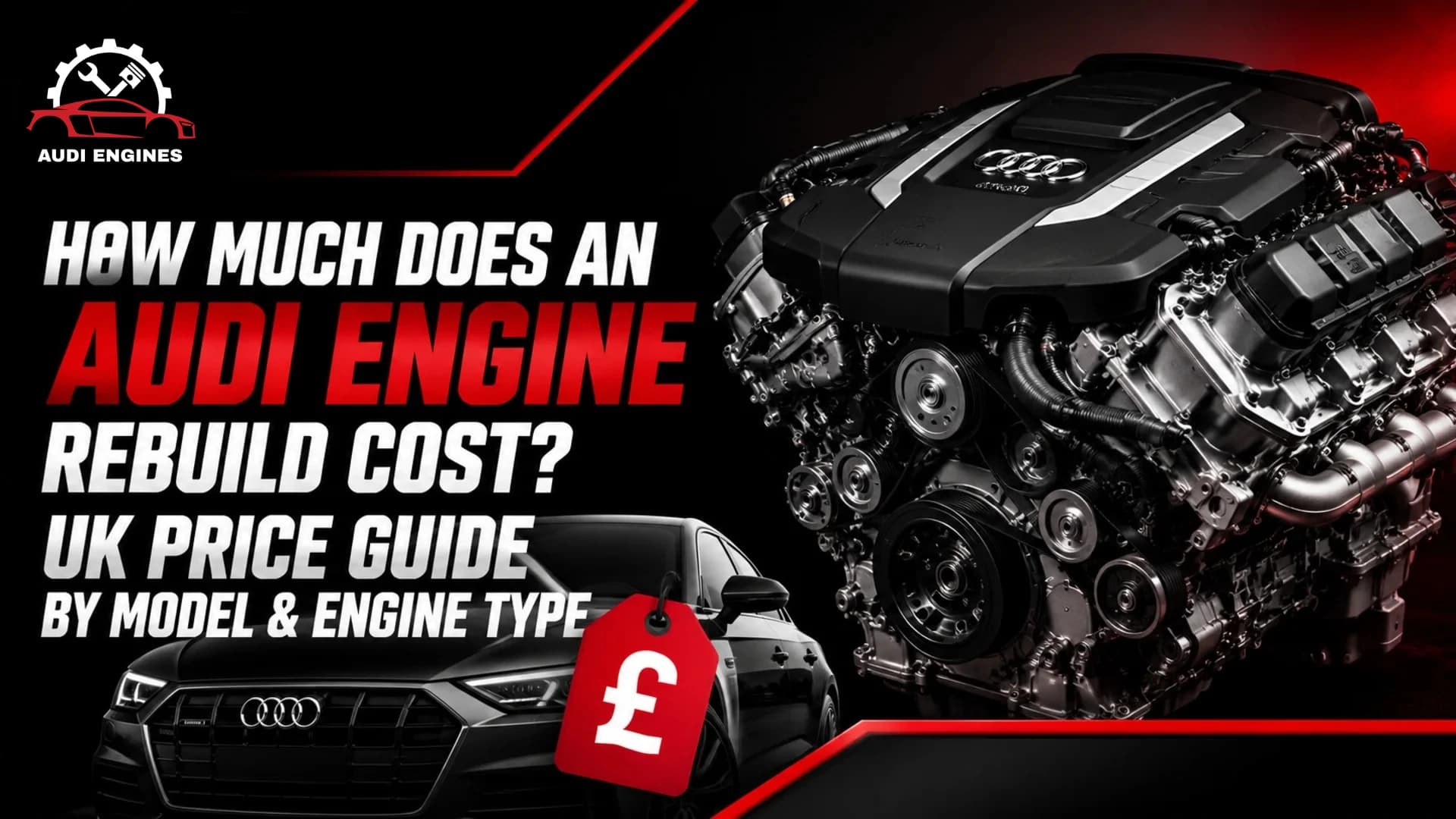 How Much Does an Audi Engine Rebuild Cost? UK Price Guide by Model & Engine Type