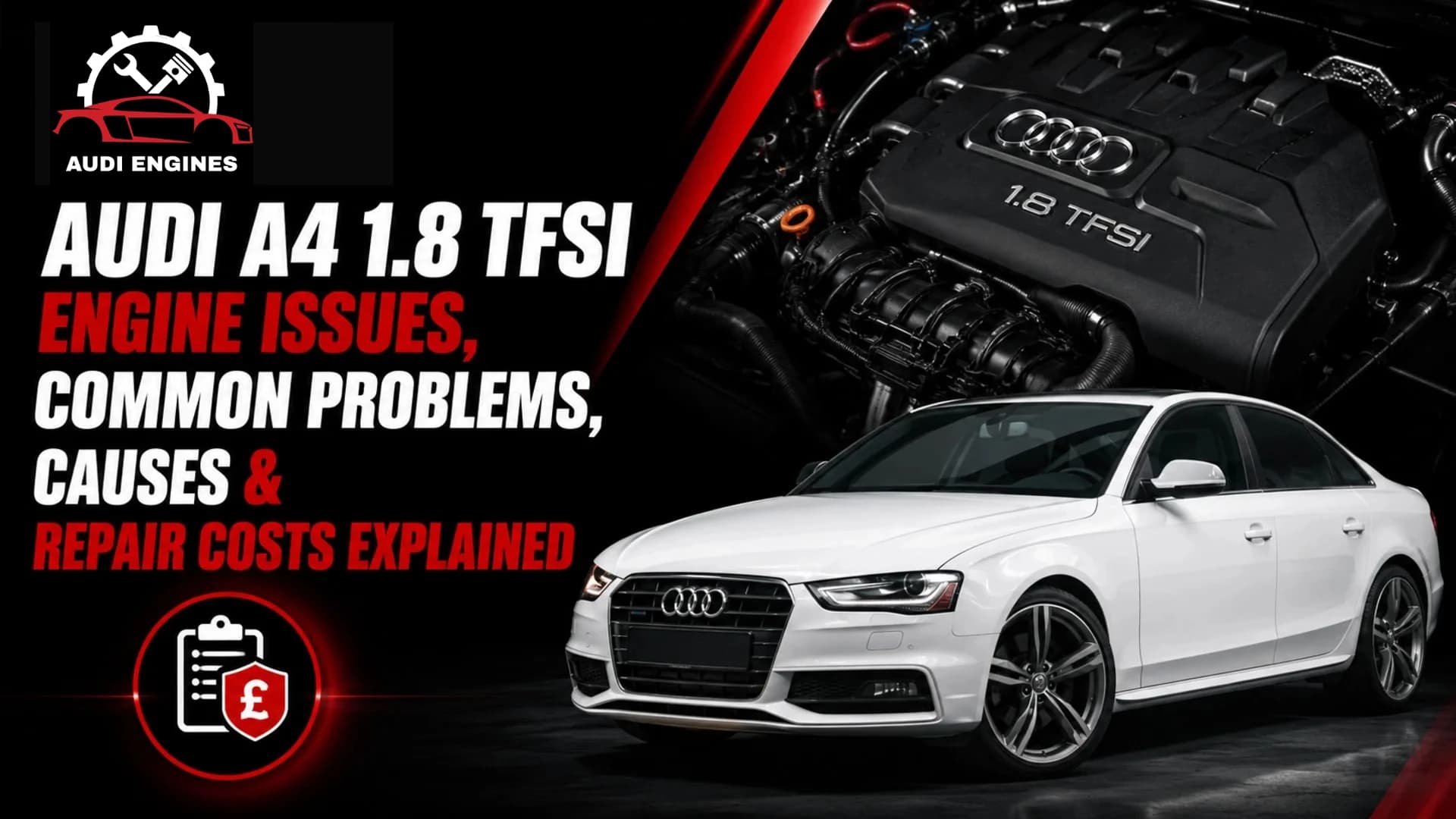 Audi A4 1.8 TFSI Engine Issues, Common Problems, Causes & Repair Costs Explained