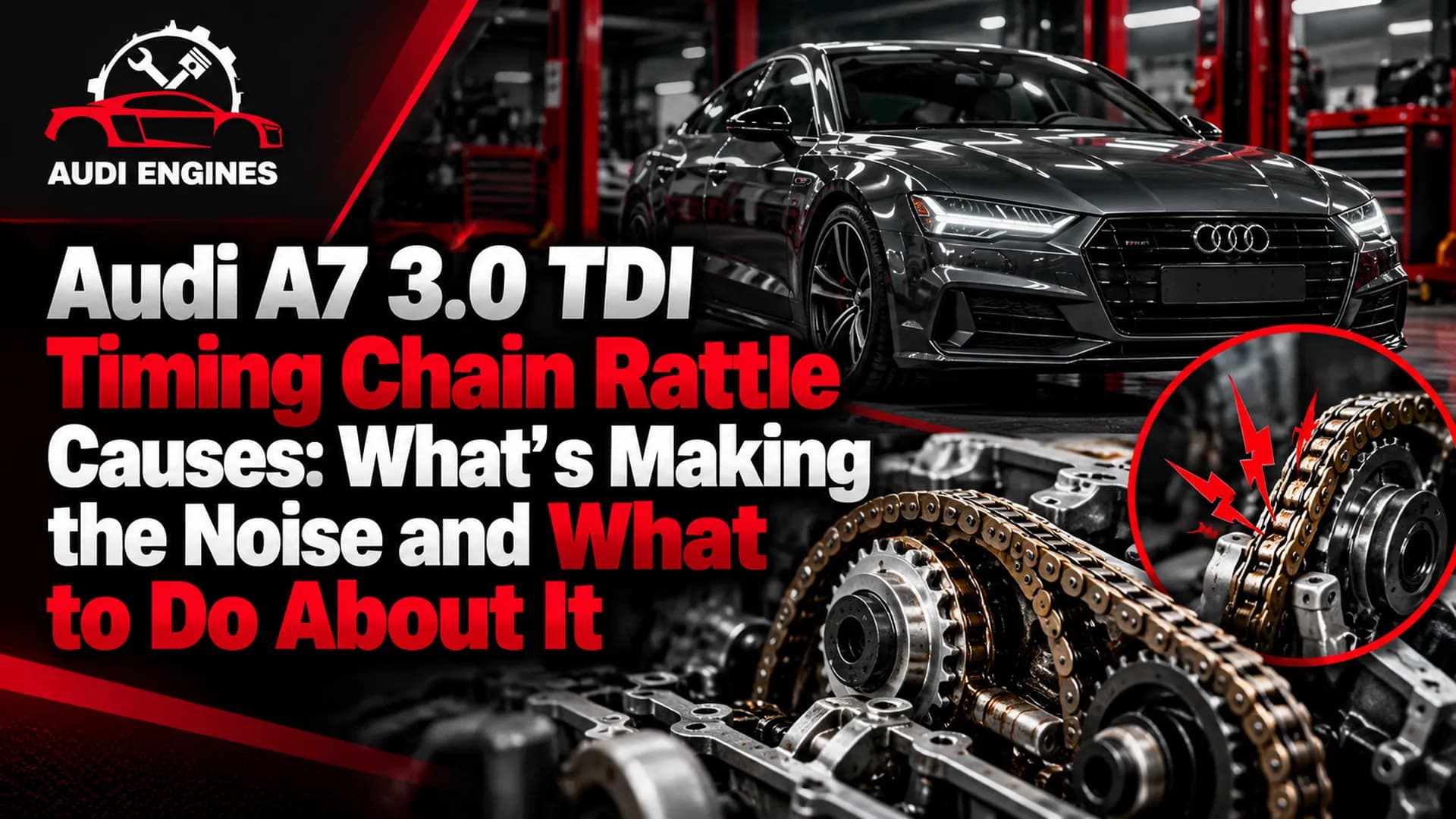Audi A7 3.0 TDI Timing Chain Rattle Causes: What's Making the Noise and What to Do About It