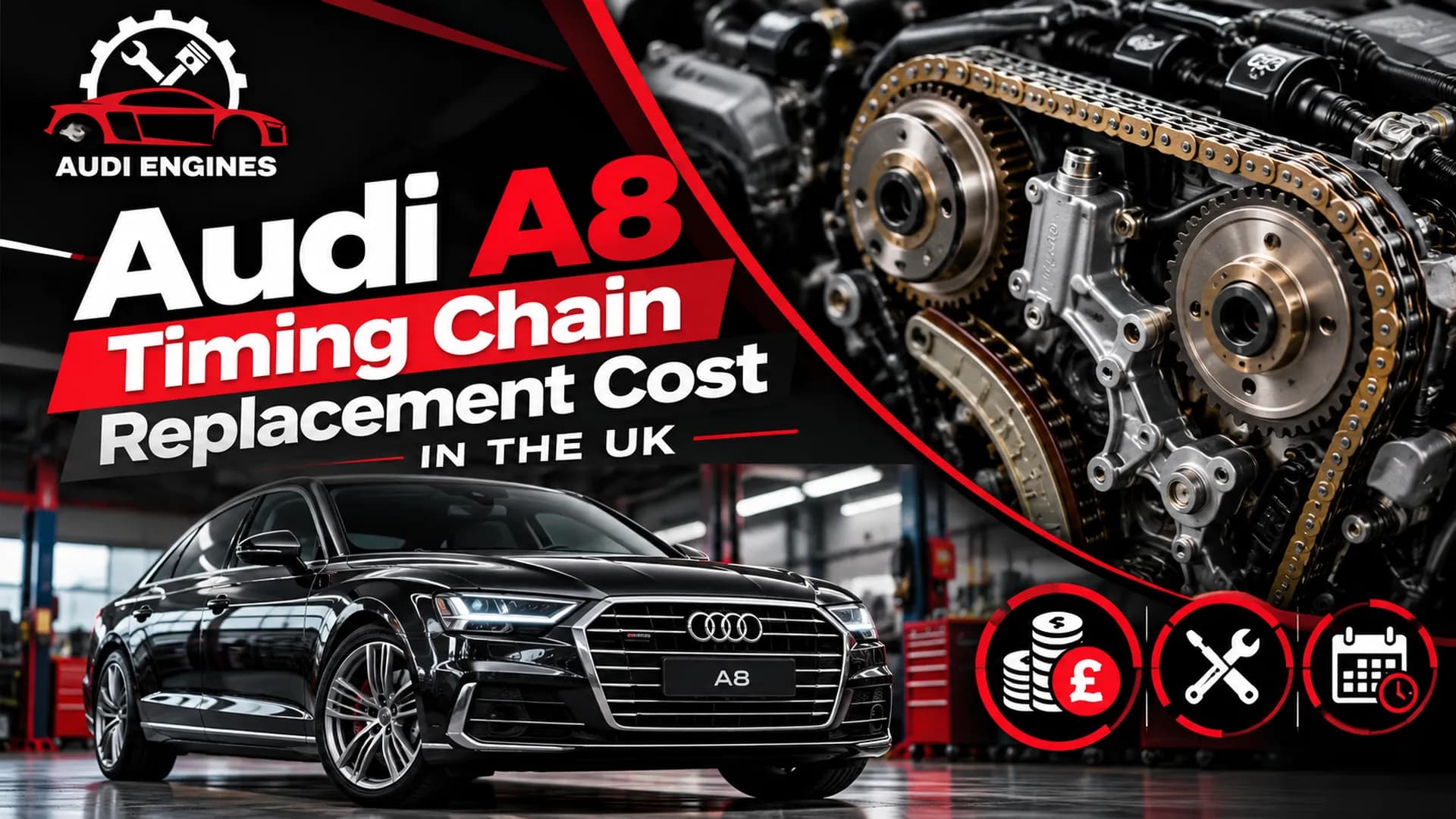 Audi A8 Timing Chain Replacement Cost in the UK