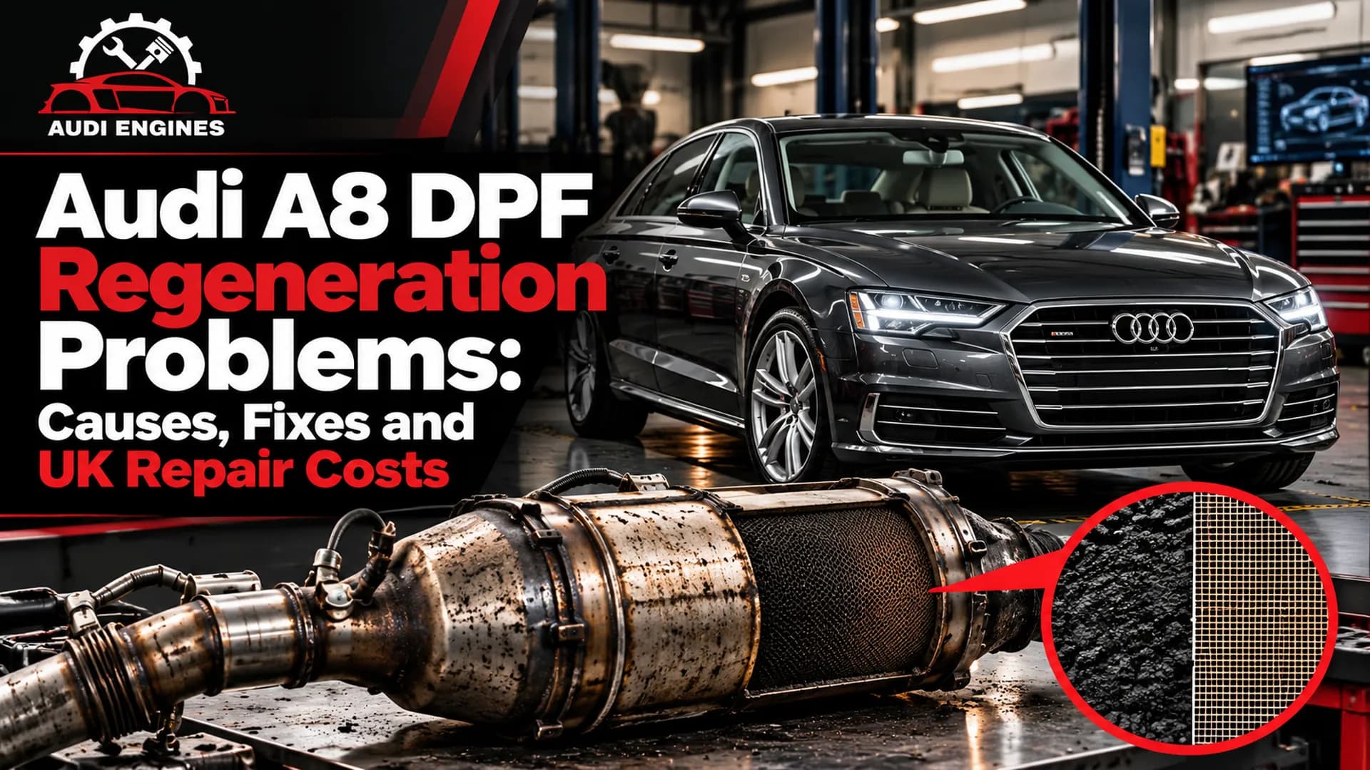 Audi A8 DPF Regeneration Problems: Causes, Fixes and UK Repair Costs